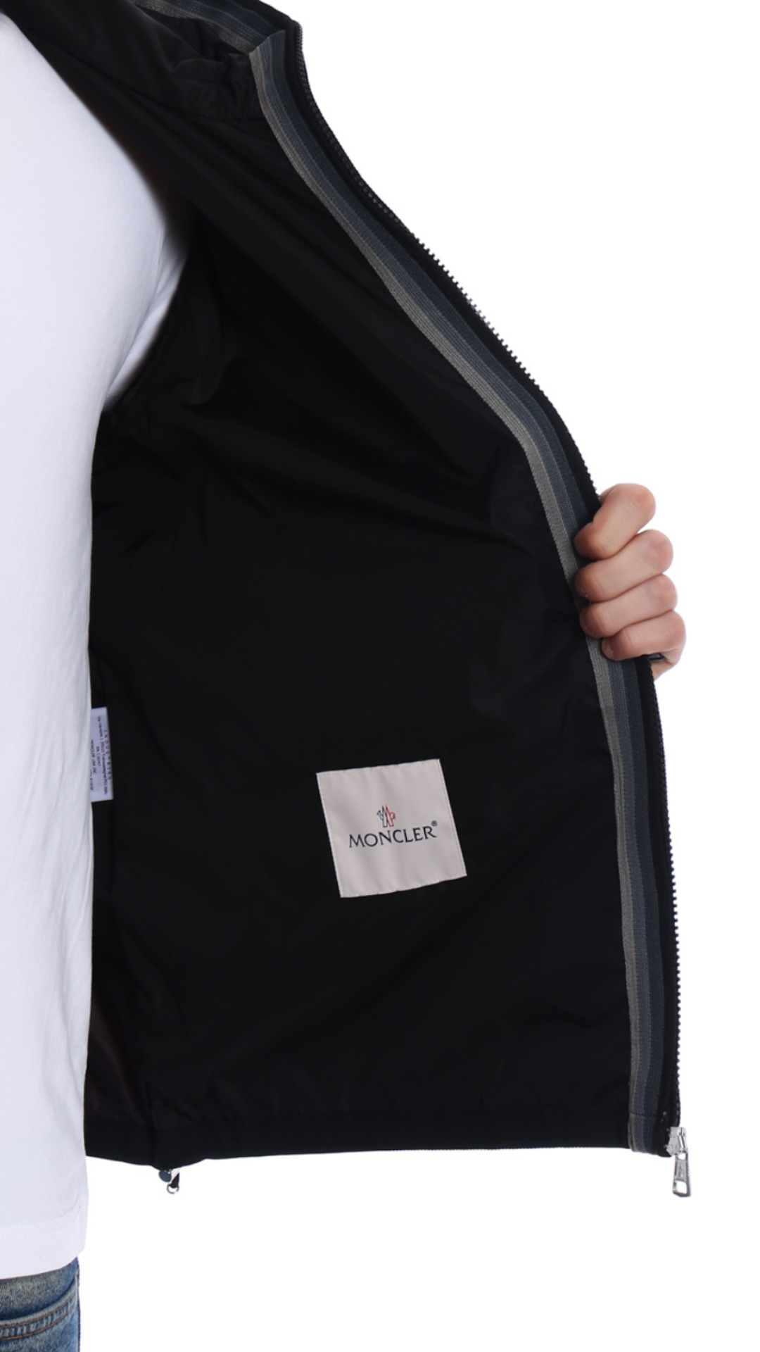 Campera Rompe vientos Moncler Anton (Talle 0)