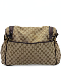 Pañalera Diaper Bag Gucci GG + Cambiador