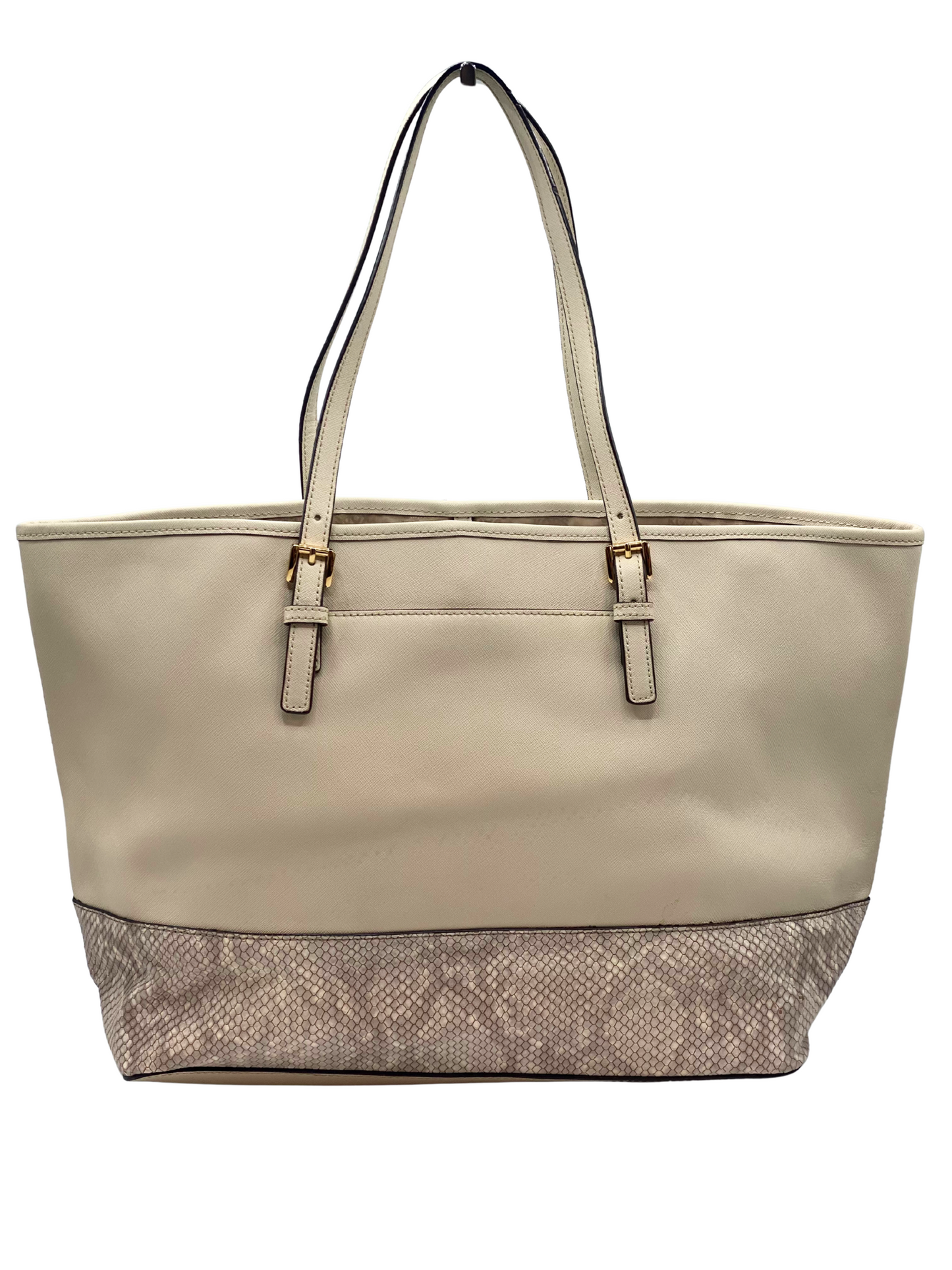 Cartera Blanca Michael Kors Tote Bag