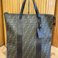 Bolso Tote Bag Fendi Zucca Spalmati