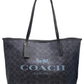Cartera Azul Coach Tote Bag