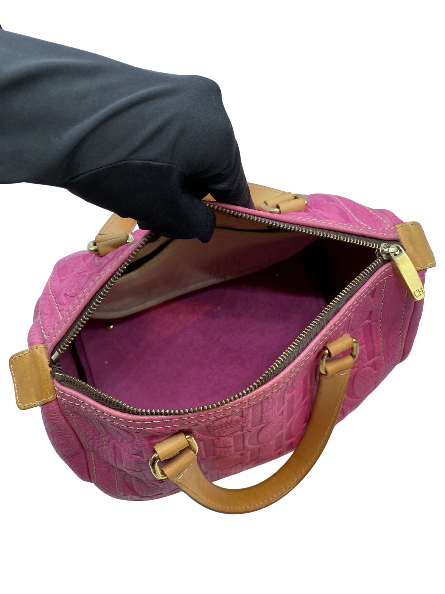 Bolso Rosado Carolina Herrera Andy 7