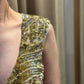Vestido con Lentejuelas Primavera Nuevo (Talle M)
