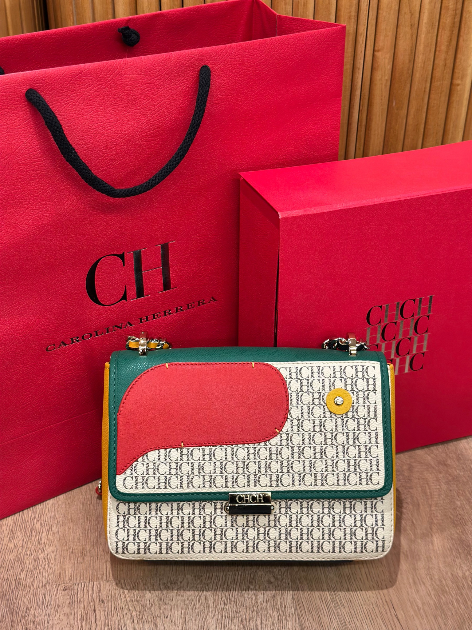 Cartera Multicolor Carolina Herrera