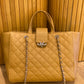 Cartera Chanel CC Box Shopping Tote Large