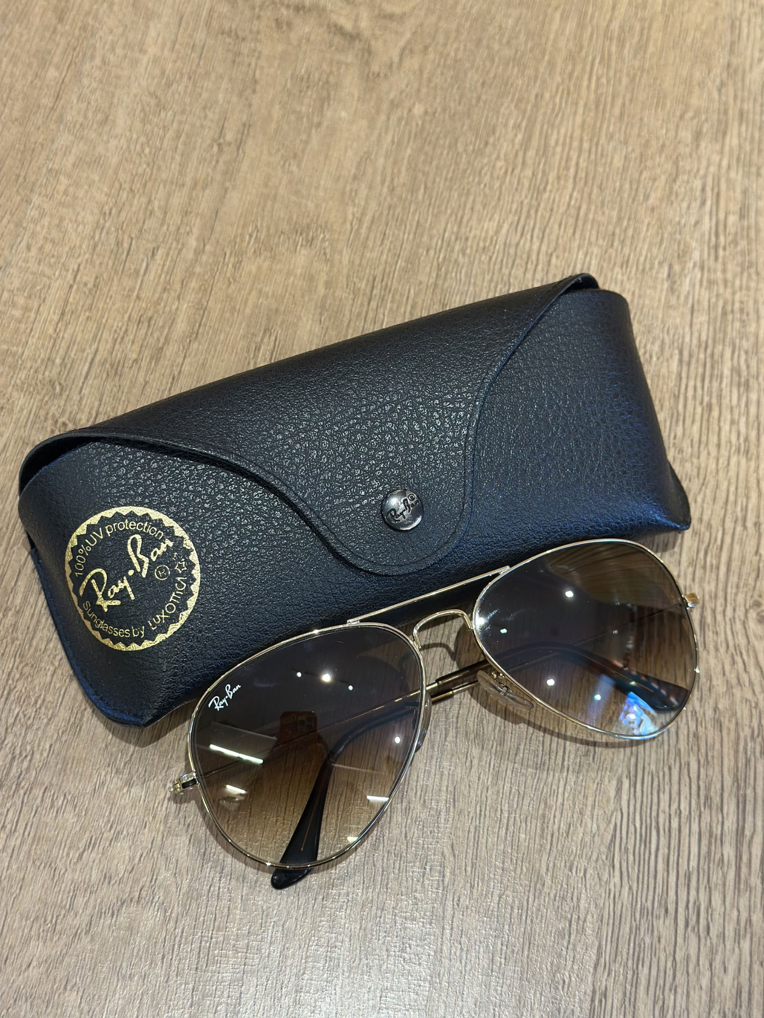 Lente de Sol Ray-Ban RB3025 Aviator Large Metal