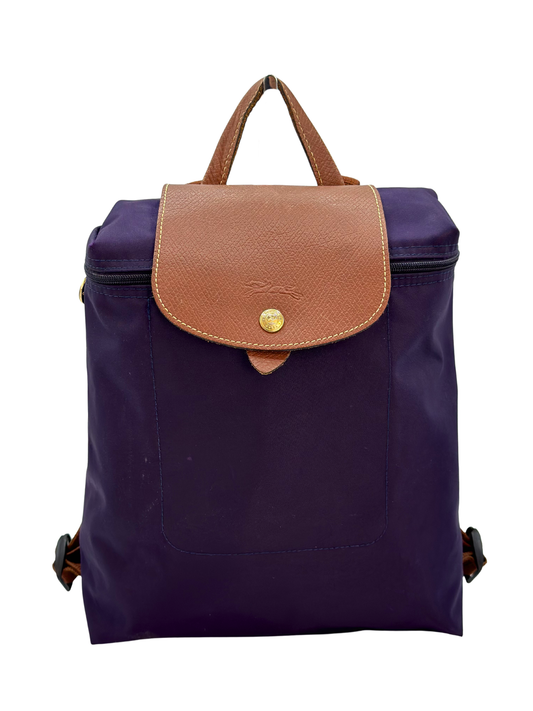 Mochila Lila Lonchamp Le Pliage