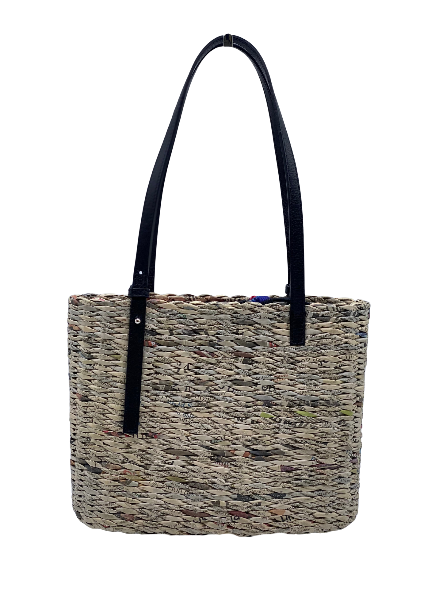 Cartera Loewe Newspaper Square Basket Bag + Organizador