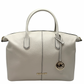 Cartera Blanca Michael Kors Hyde Large Satchel