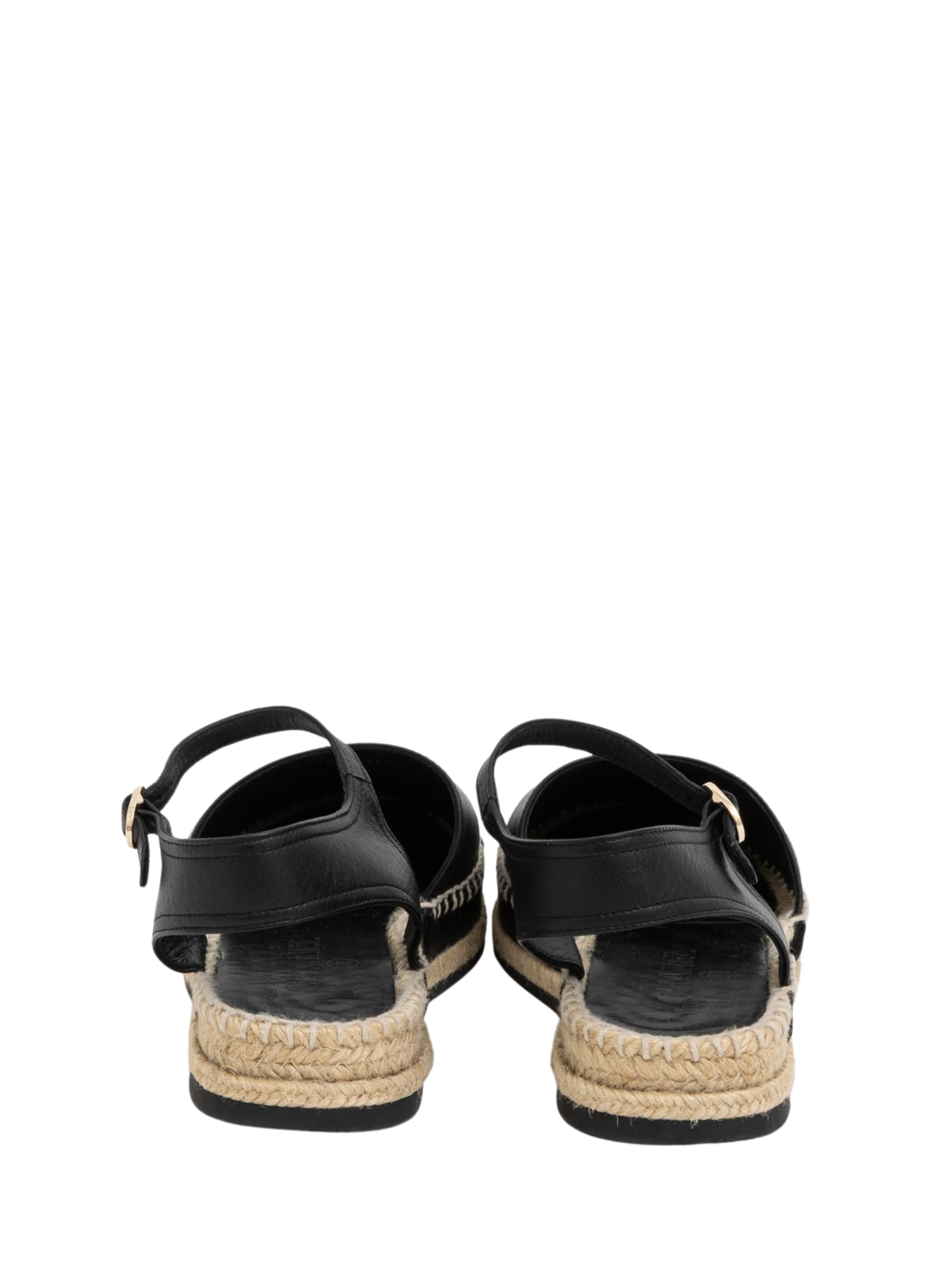Espadrilles Chanel CC Cap Toe Ankle Strap (41)