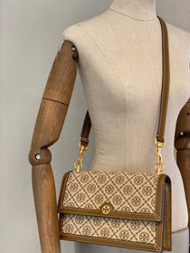 Bandolera Tory Burch T Monogram Jacquard