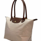 Cartera Beige Longchamp Le Pliage (M)