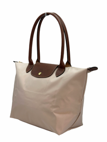 Cartera Beige Longchamp Le Pliage (M)