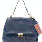 Cartera Carolina Herrera Baret Azul