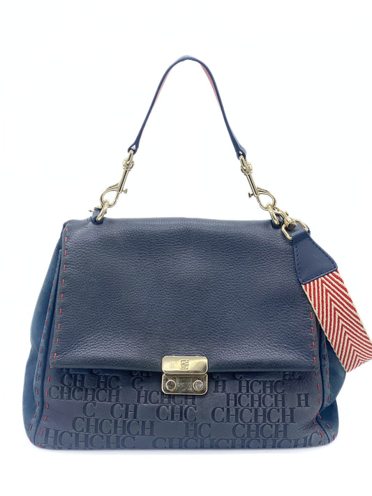 Cartera Carolina Herrera Baret Azul