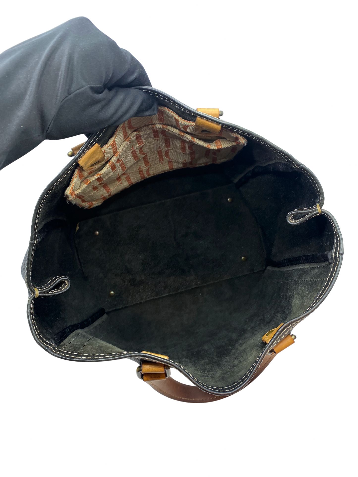 Bolso Negro Carolina Herrera Monogram