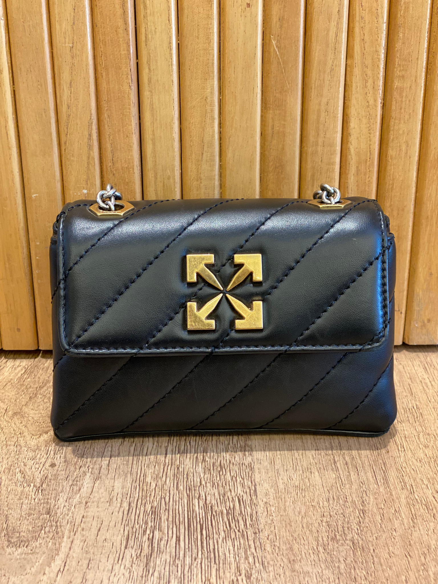 Bolso Negro Off-White Jackhammer 17