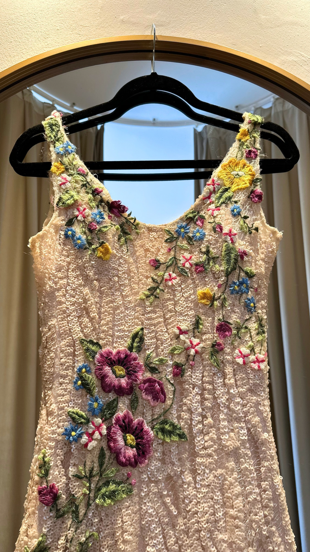 Vestido Bordado Stephanie Kemper (S)