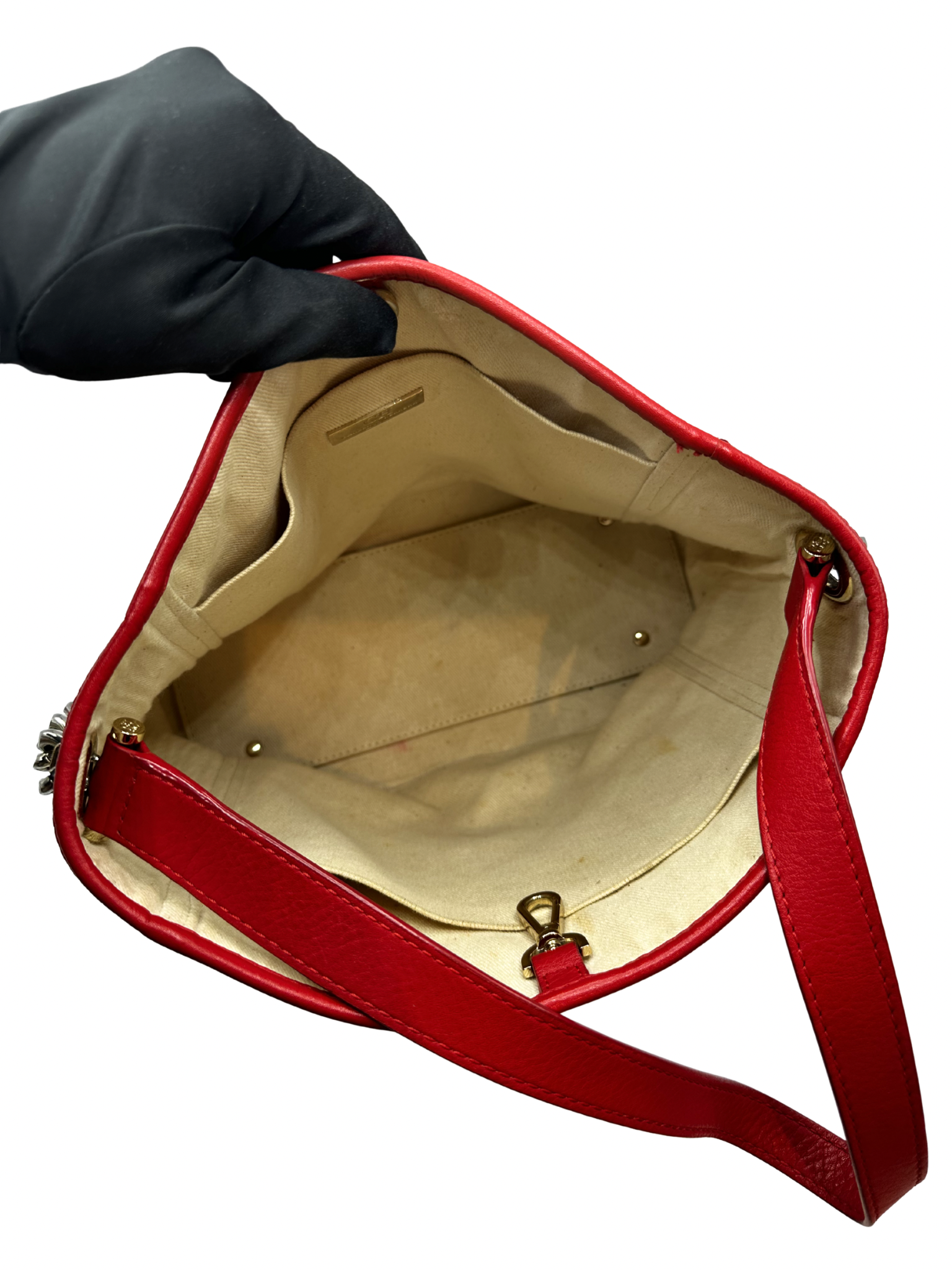 Bolso Rojo Carolina Herrera Monogram