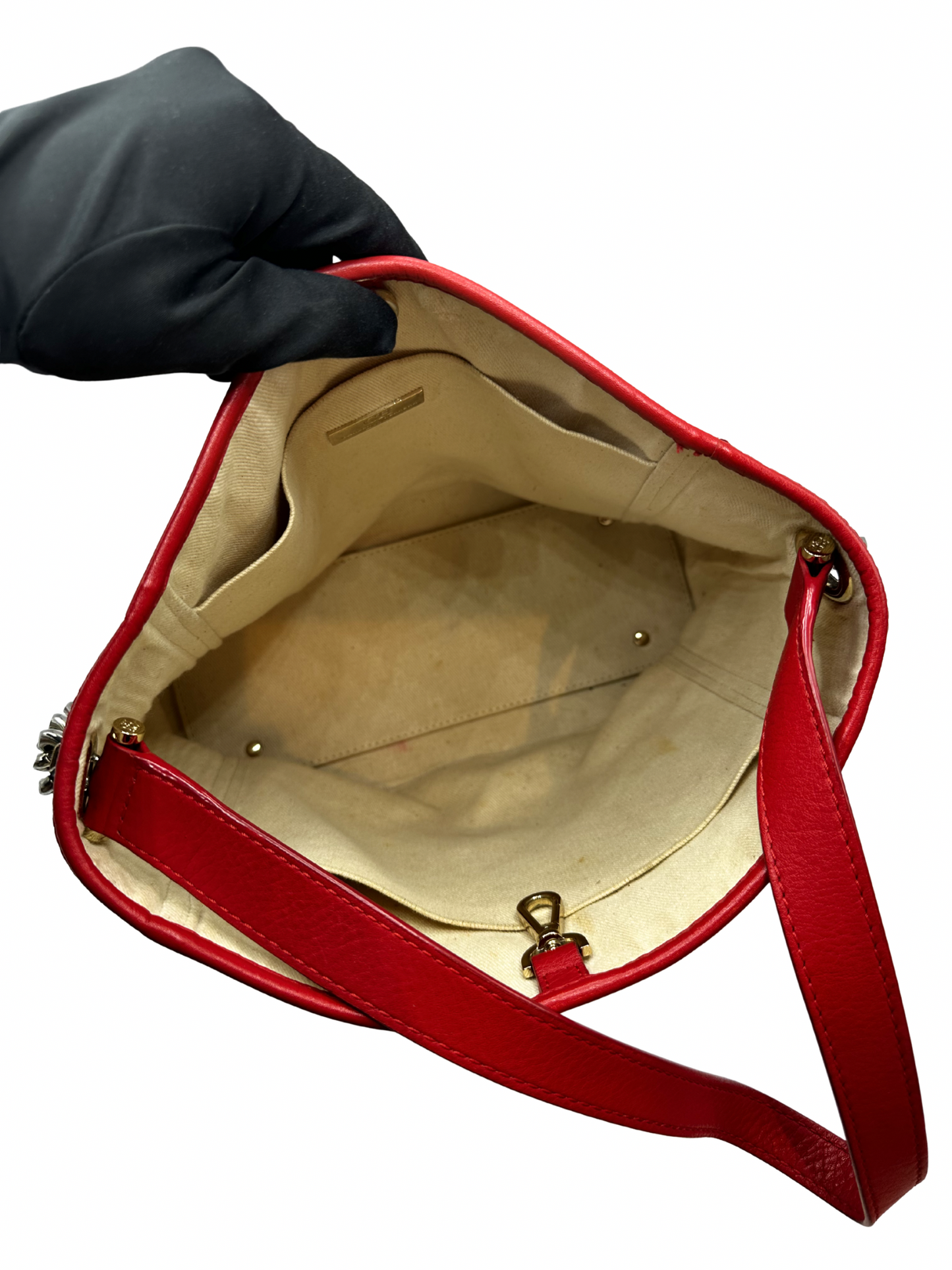 Bolso Rojo Carolina Herrera Monogram