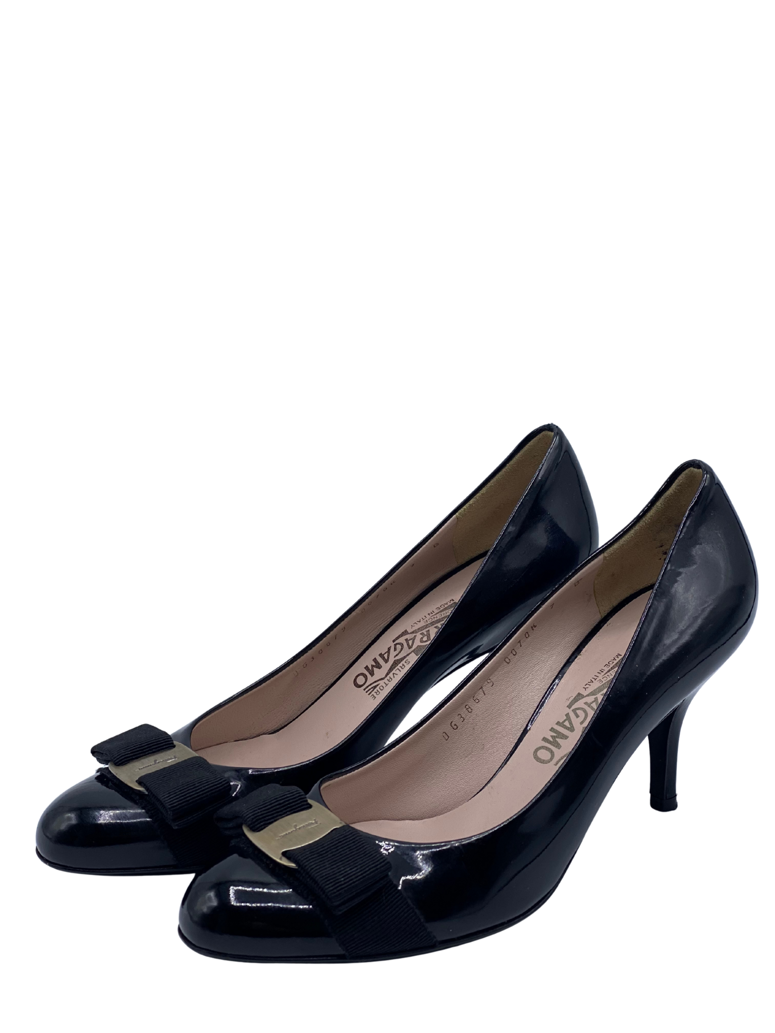 Pumps Negros Salvatore Ferragamo  (7)