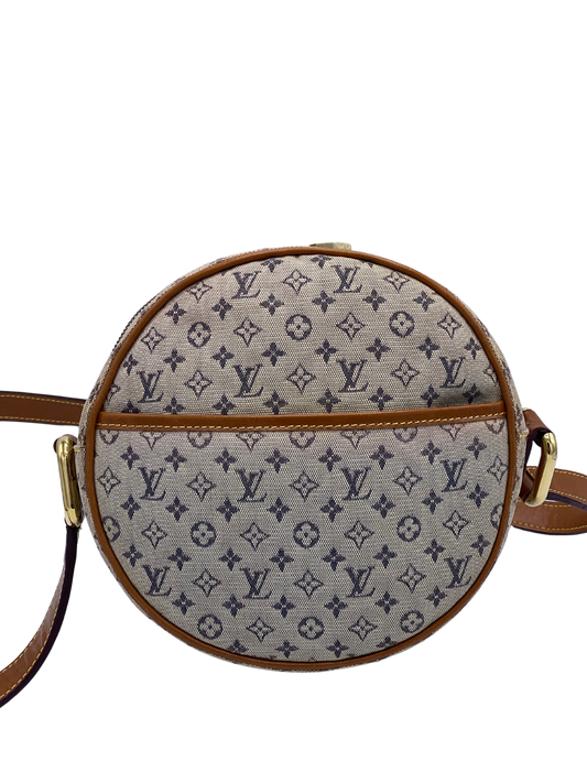 ⁠Bandolera Louis Vuitton Jeanne MM Blue Monogram