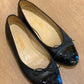 Chatita Bailarina Chanel Negra (38.5)