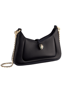 Cartera Negra Bvlgari Serpenti Baia