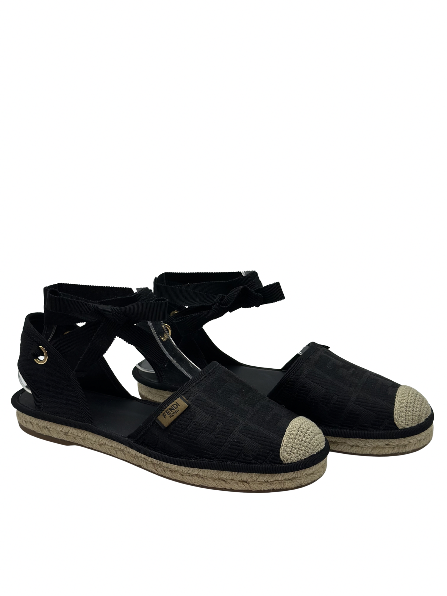 Espadrilles de Lona Fendi FF Logo (38)