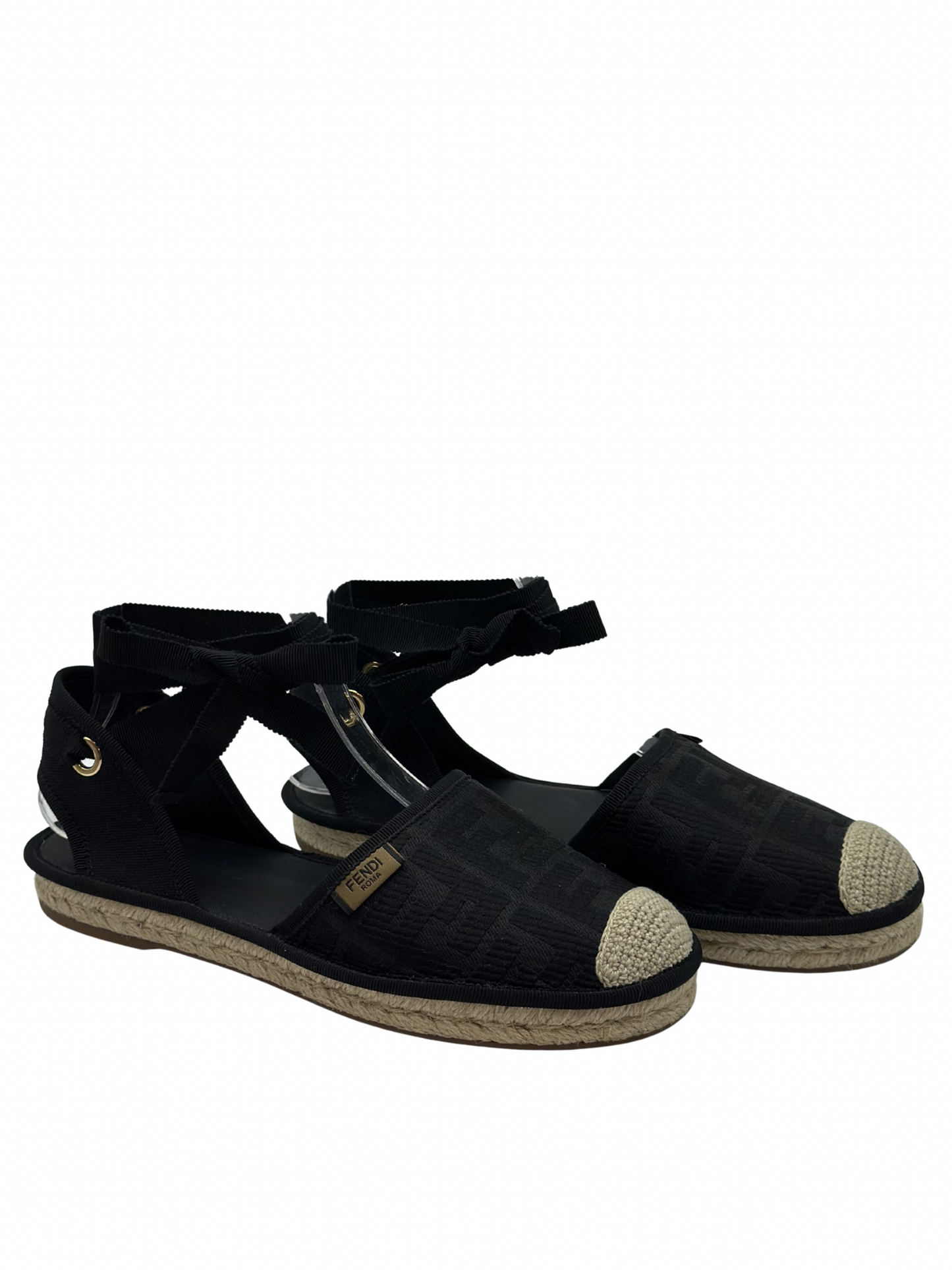 Espadrilles de Lona Fendi FF Logo (38)
