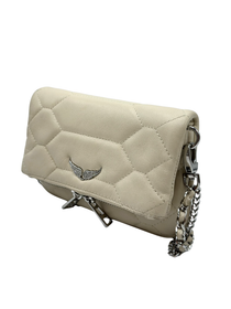 Bandolera Blanca Zadig & Voltaire Rock Nano