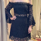 Vestido Amur con Encaje Nuevo (Talle M)