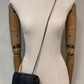 Mini Bolso Negro con Flecos Purificación García
