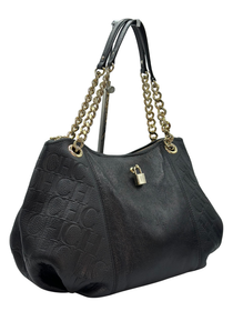 Cartera Negra Carolina Herrera Dahlia Hobo