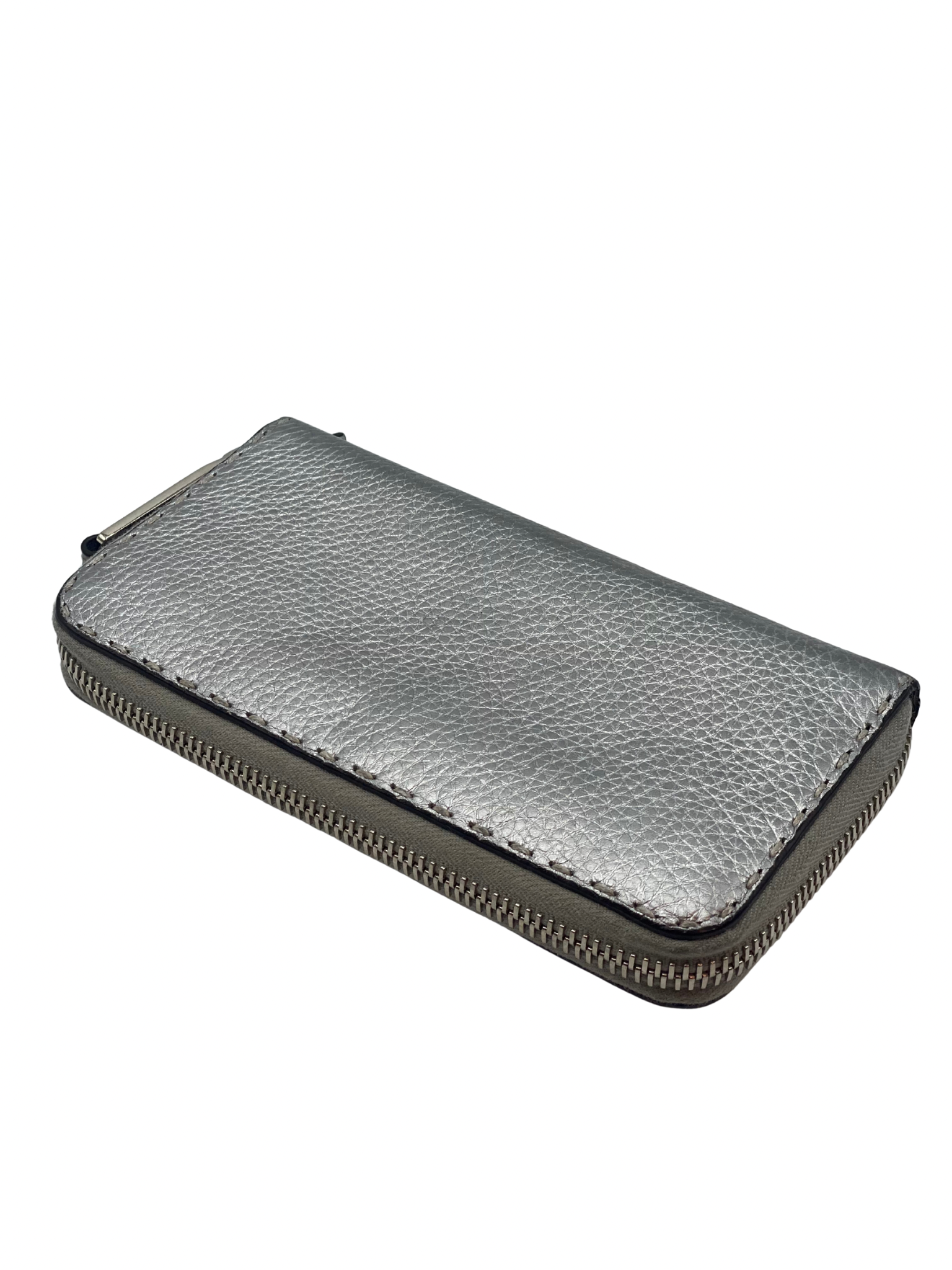 Billetera Plateada Fendi