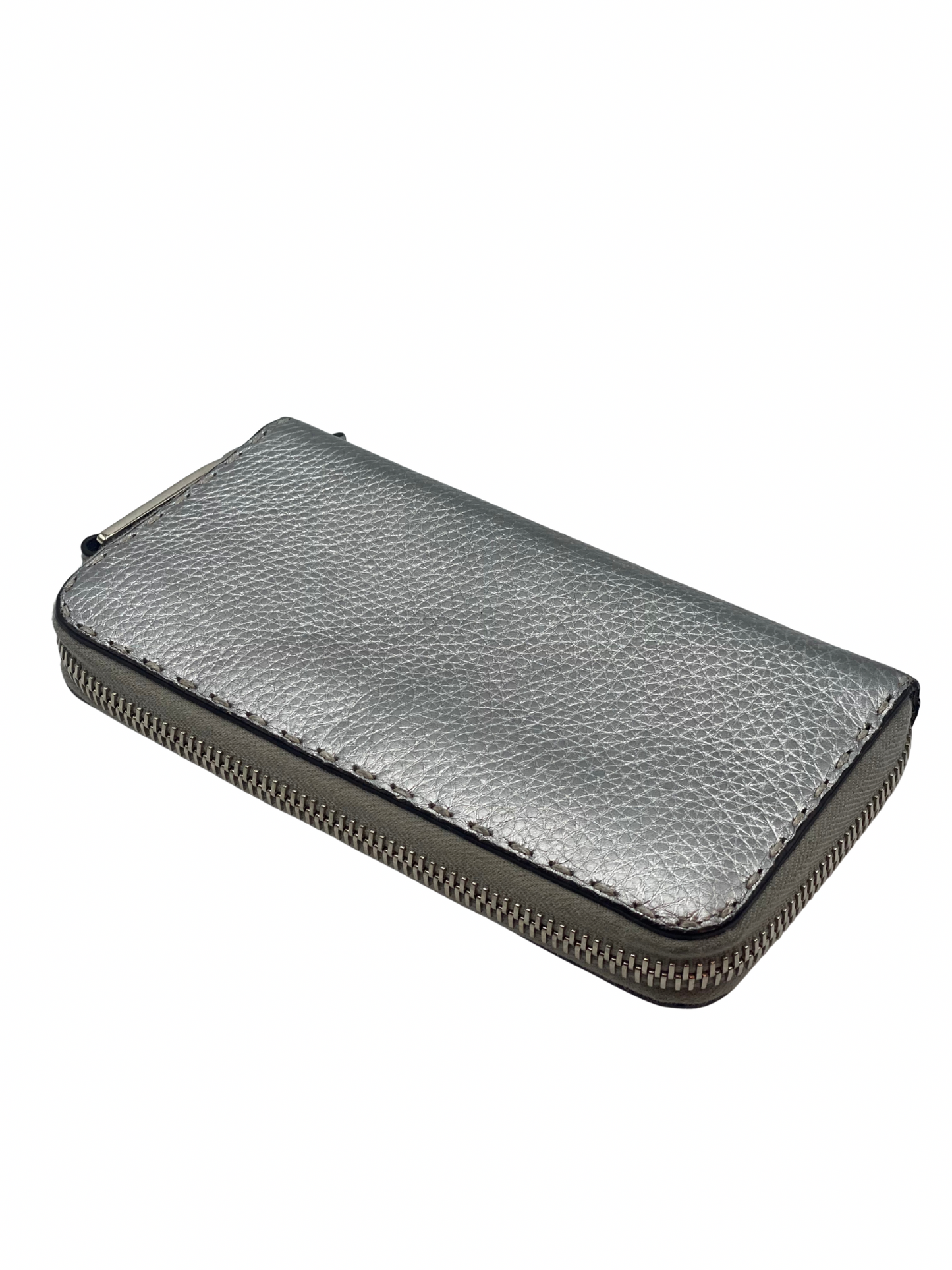 Billetera Plateada Fendi