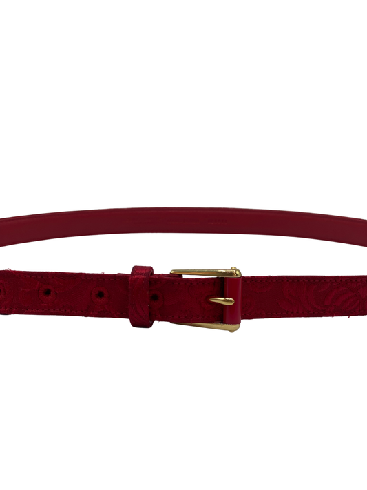 Cinto Rojo Dolce & Gabanna (90cm)