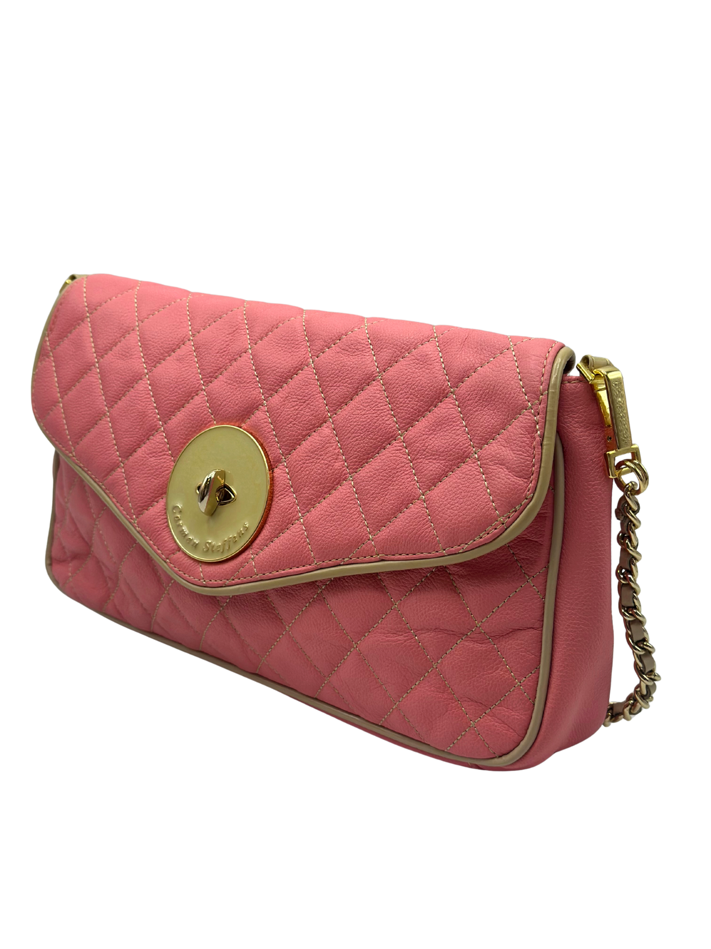 Bolso de Hombro Rosado Carmen Steffens