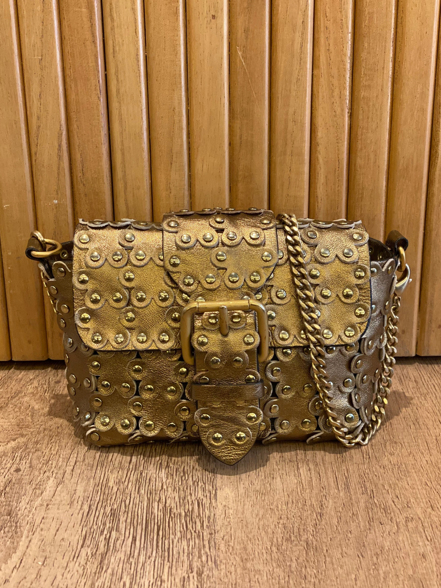 Mini Bandolera de Cuero Valentino Garavani