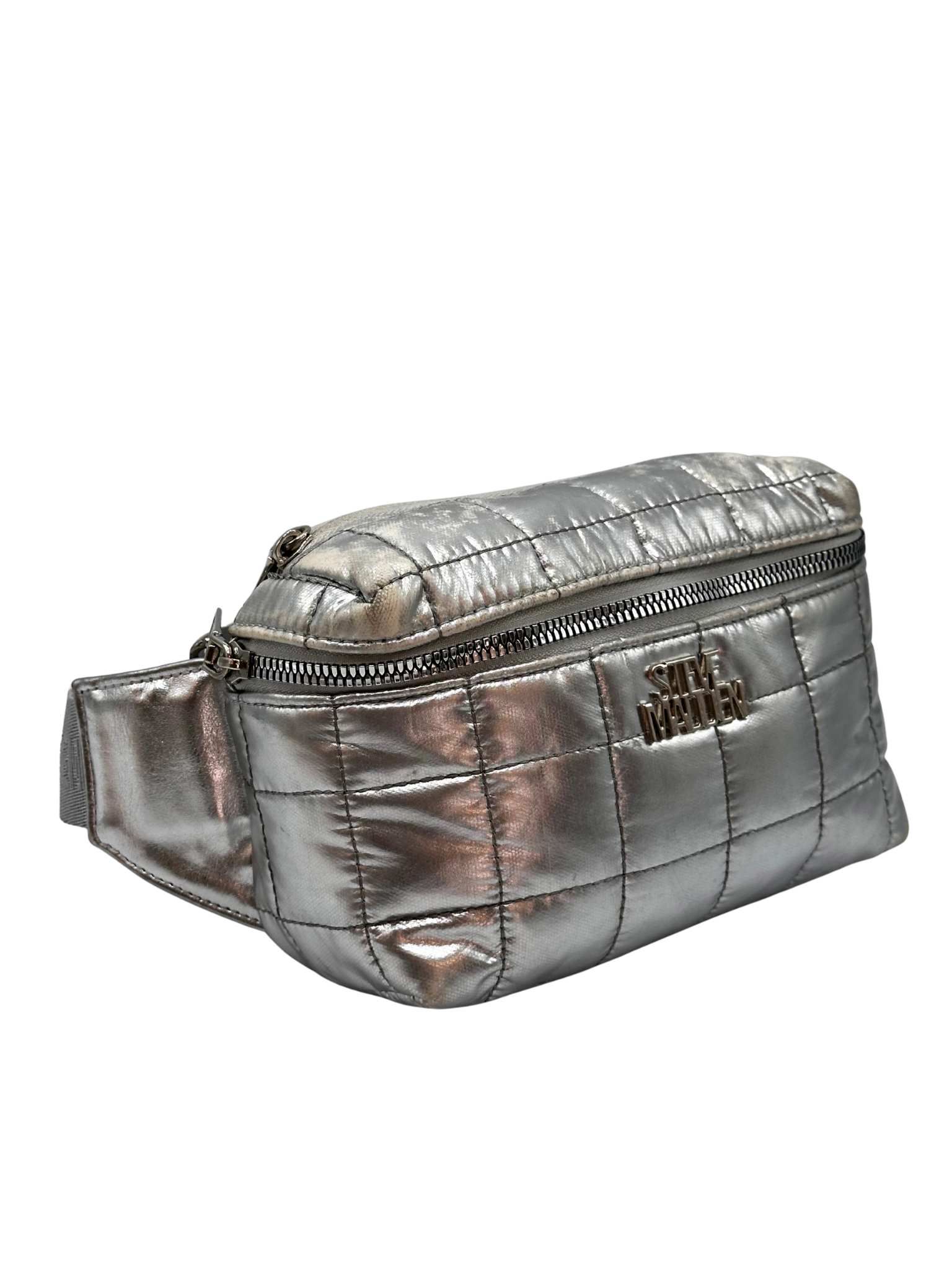 Riñonera Plateada Steve Madden