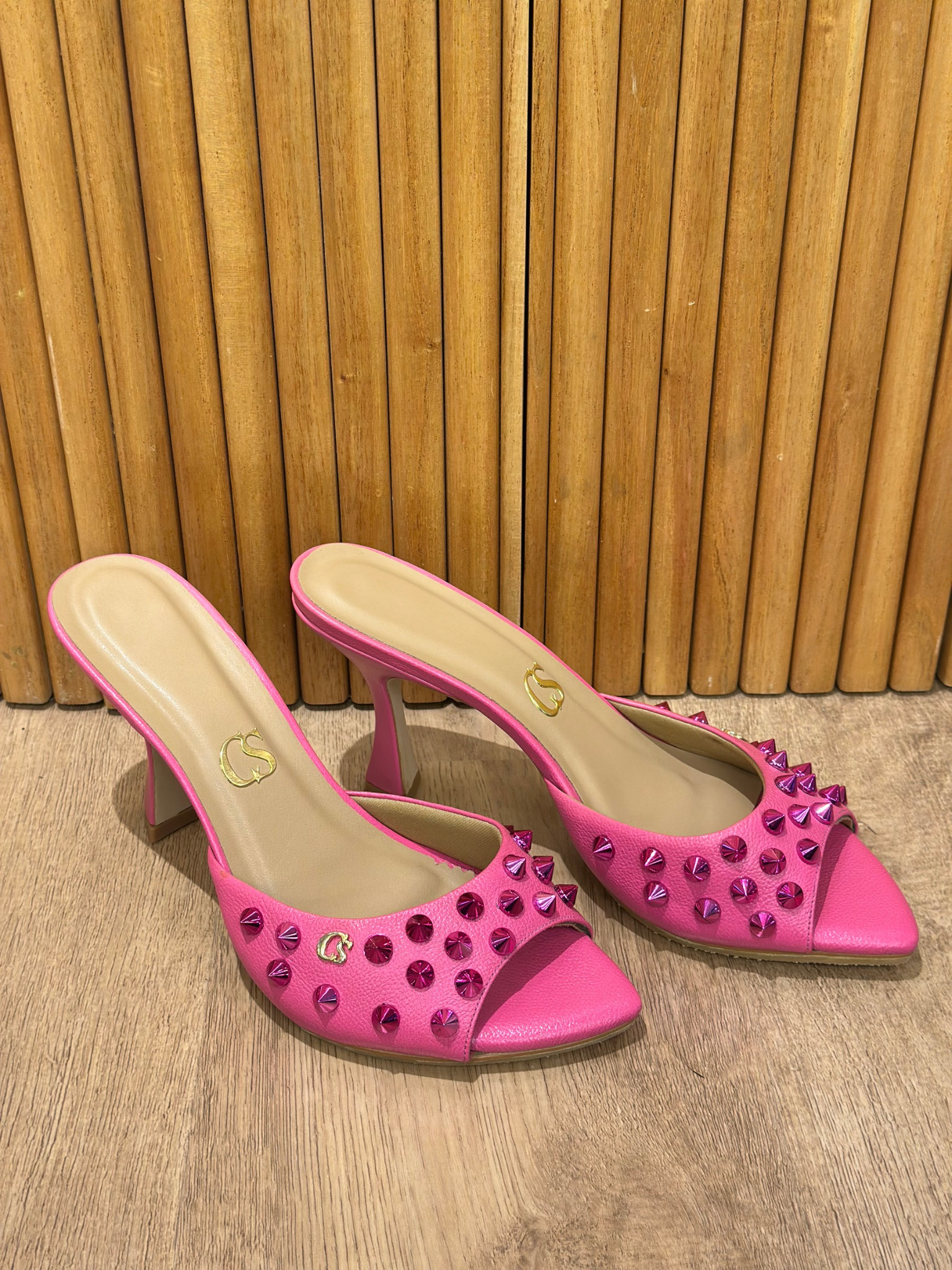 Sandalias Rosadas Carmen Steffens (38)