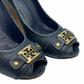 Pumps Peep-Toe Tory Burch Negros (38)