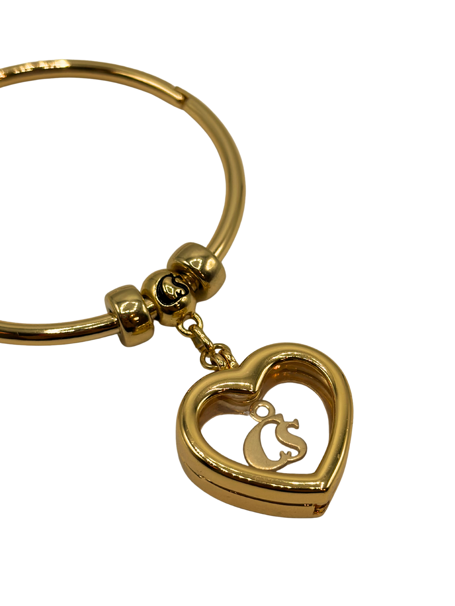 Pulsera Dorada con Corazón Carmen Steffens