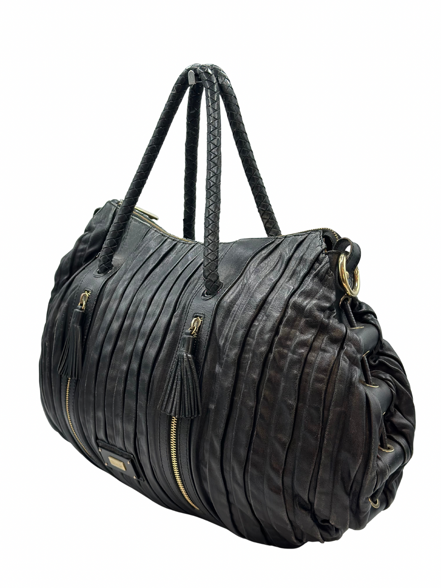 Cartera Negra Armani Exchage Vintage