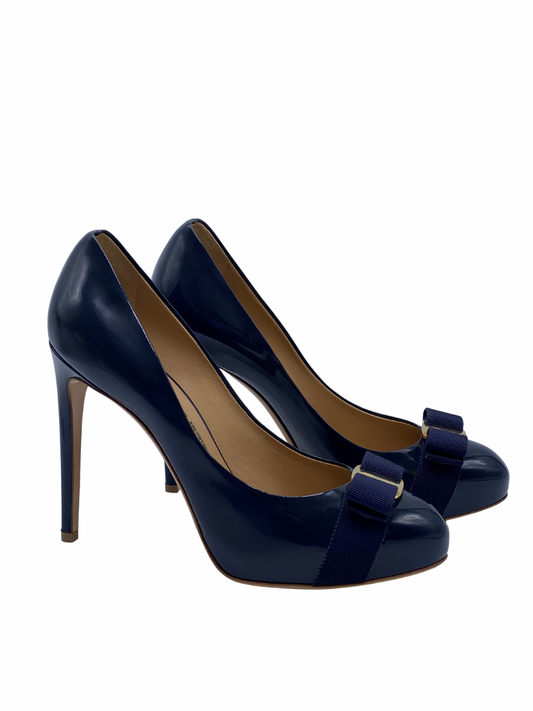 Pumps Salvatore Ferragamo Plum (9)