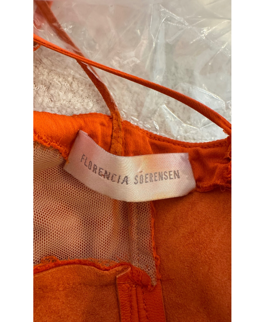 Vestido Florencia Soerensen Naranja
