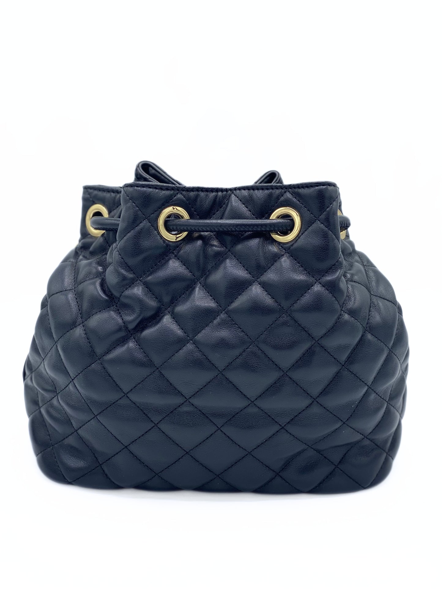 Cartera Versace Couture Charm Bucket Bag