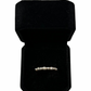 Anillo Delicado Estilo Eternity en Oro  Blanco 18k con Diamantes Naturales