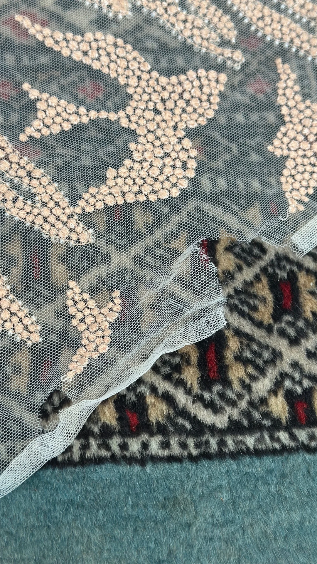 Vestido Bordado Javier Saiach (S)