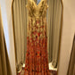 Vestido Victoria Maluff Combinado (Talle XS)